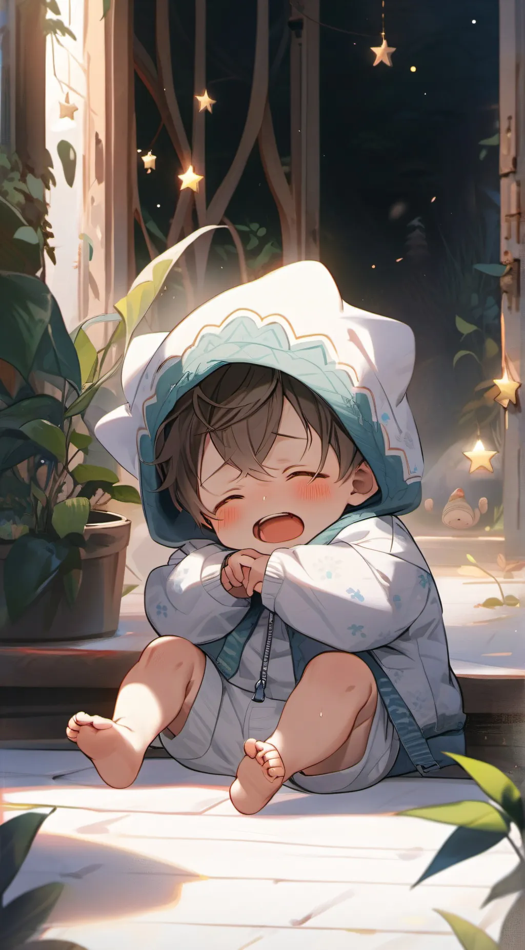 ai character: your adorable son background
