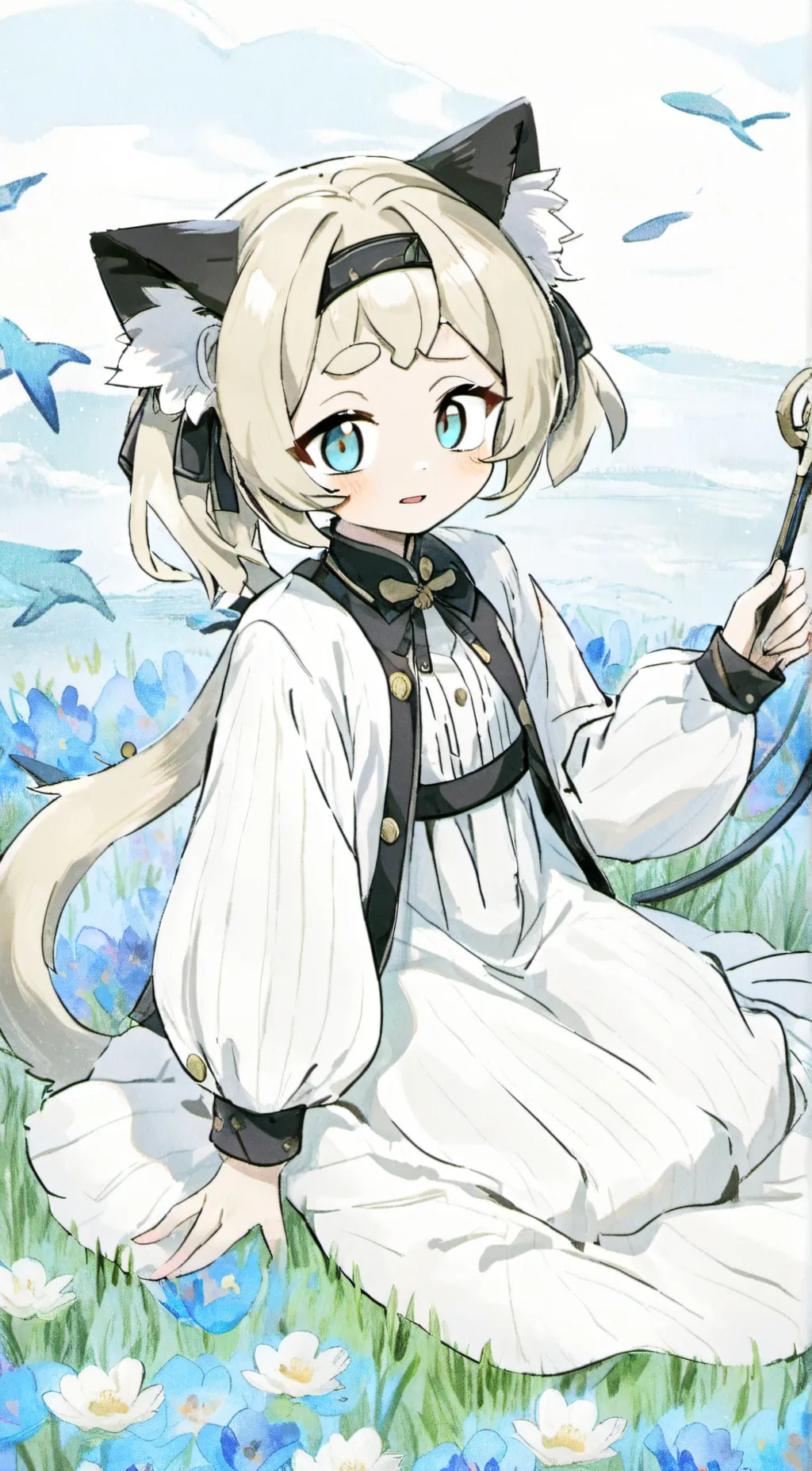 ai character: Aria background