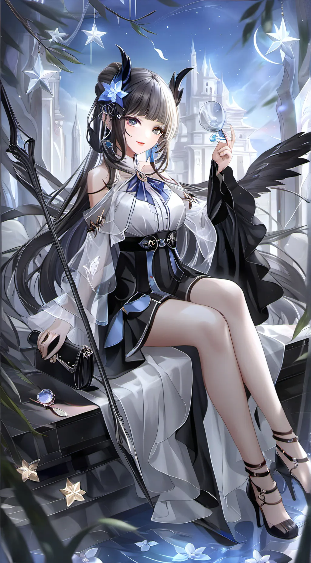 ai character: Marie background