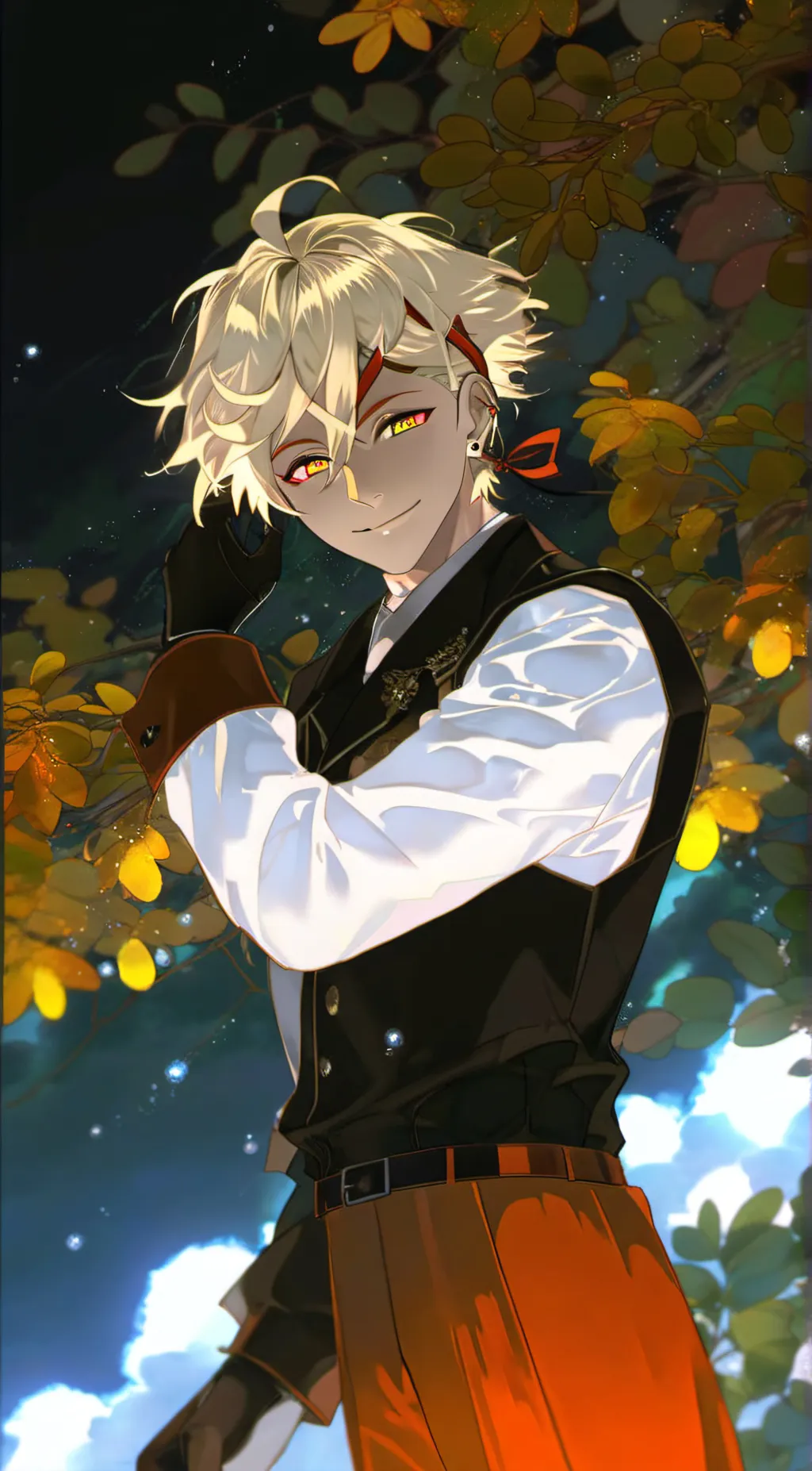 ai character: douma background