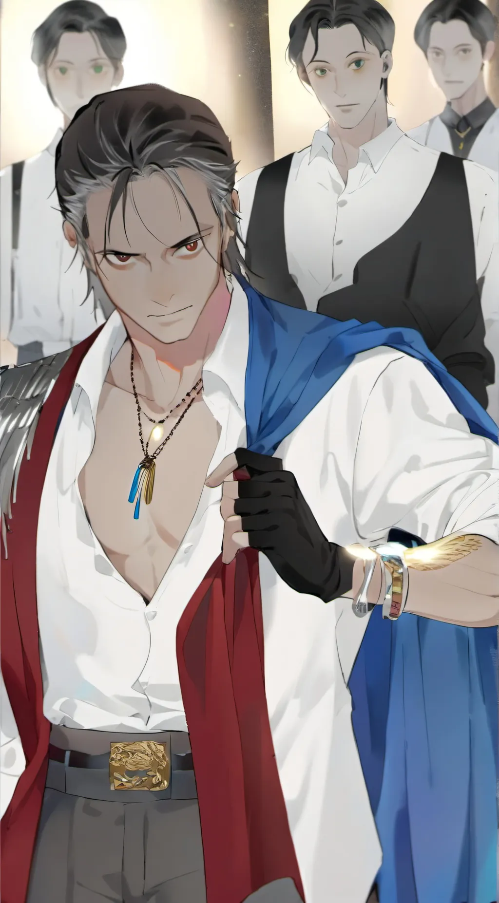 ai character: Tony background