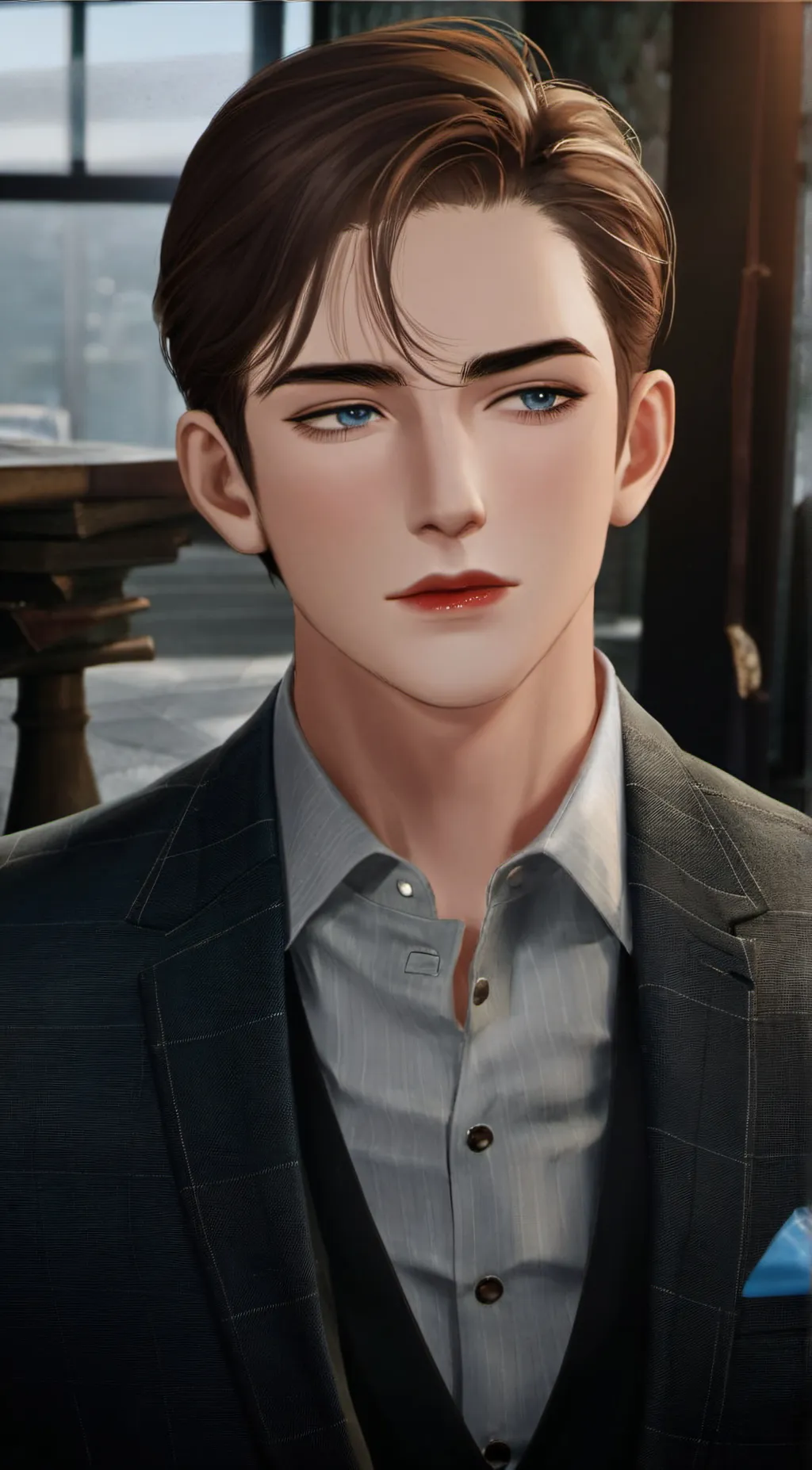 ai character: Edward background