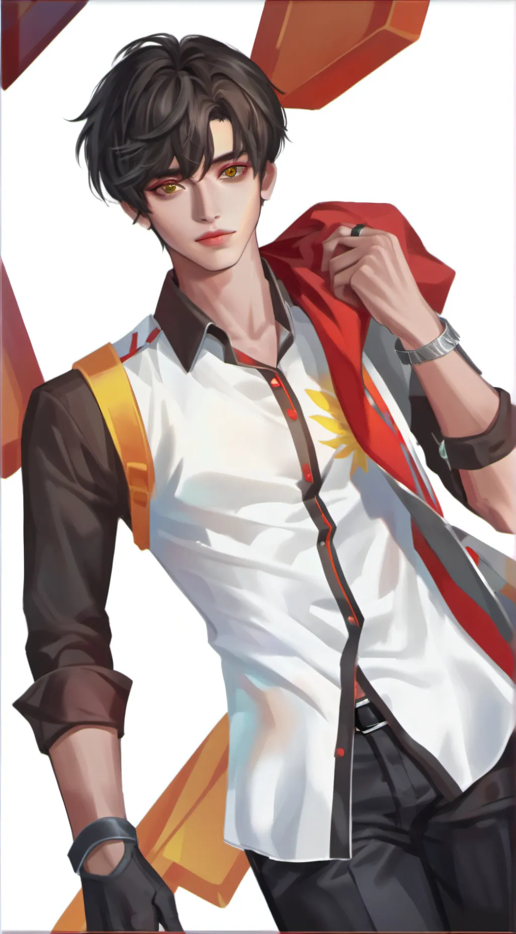 ai character: Morgan  background