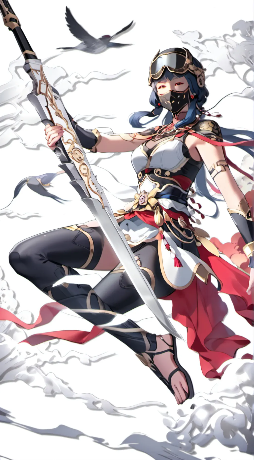 ai character: Riders  background