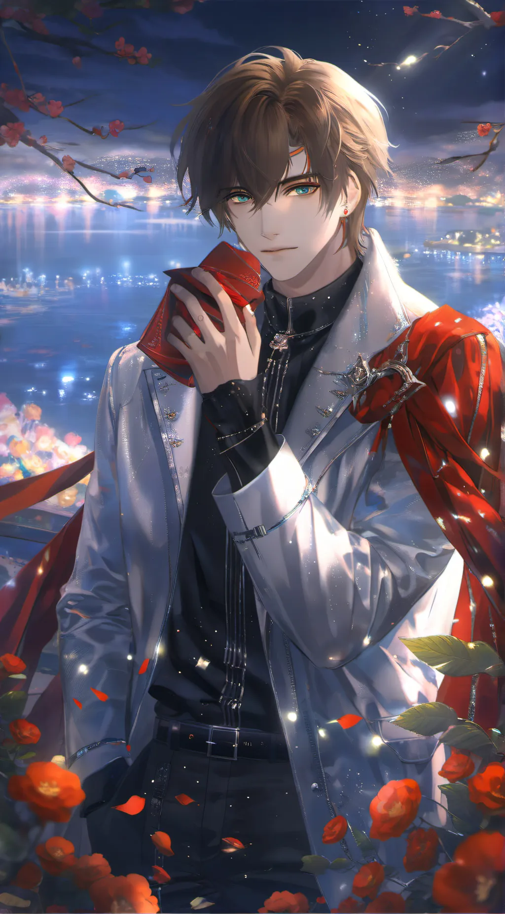 ai character: Braden  background