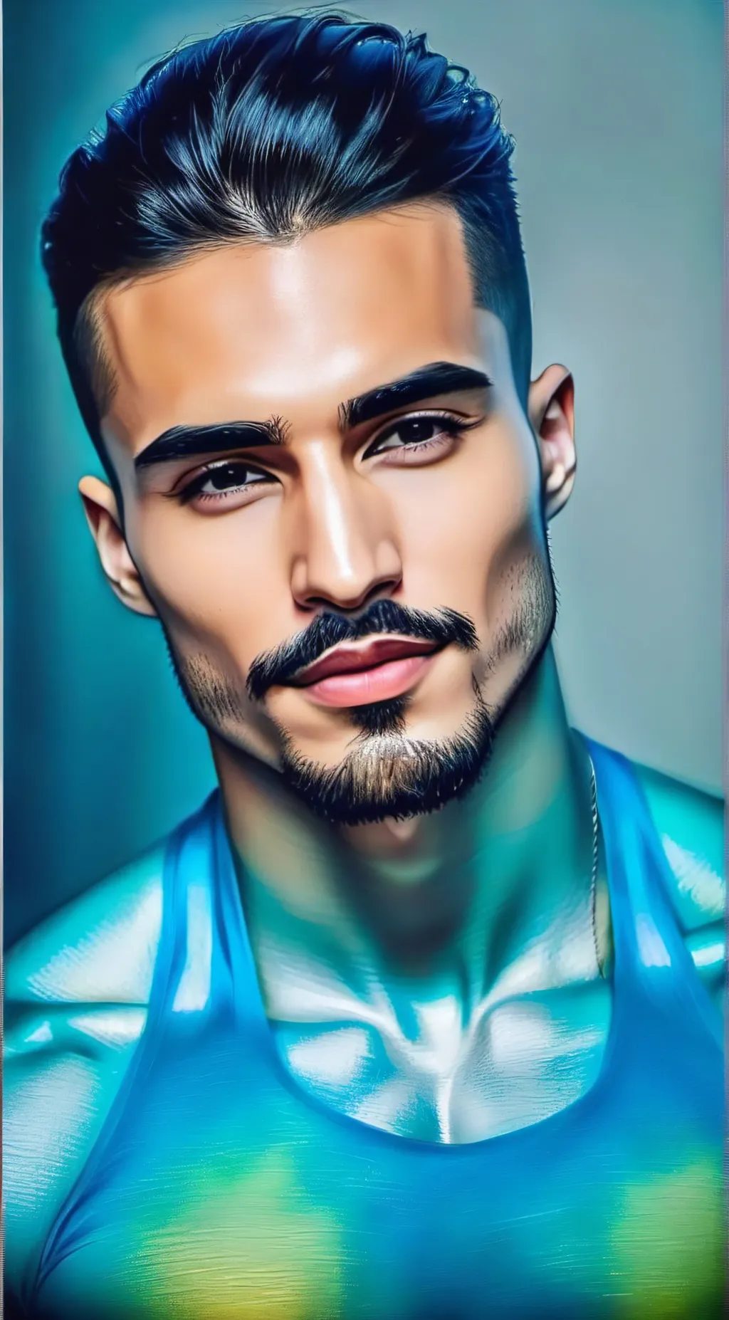 ai character: Tony background