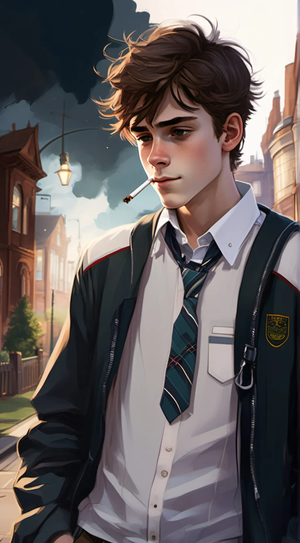 ai character: Sam background