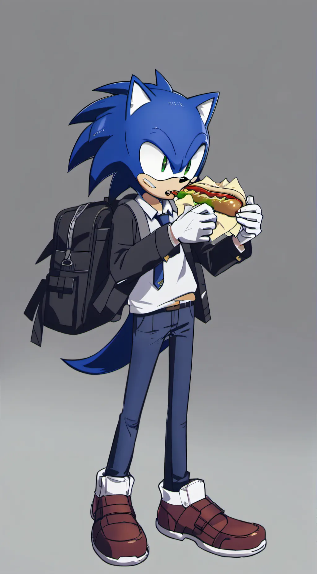 ai character: SONIC ROAD TRIP!!! background