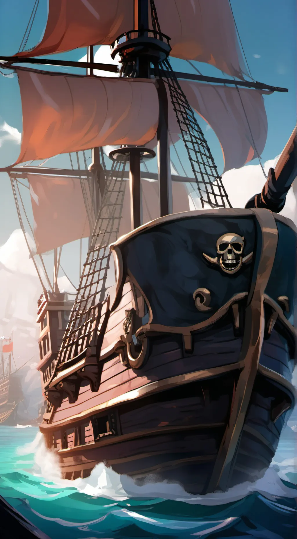 ai character: Pirate RP background