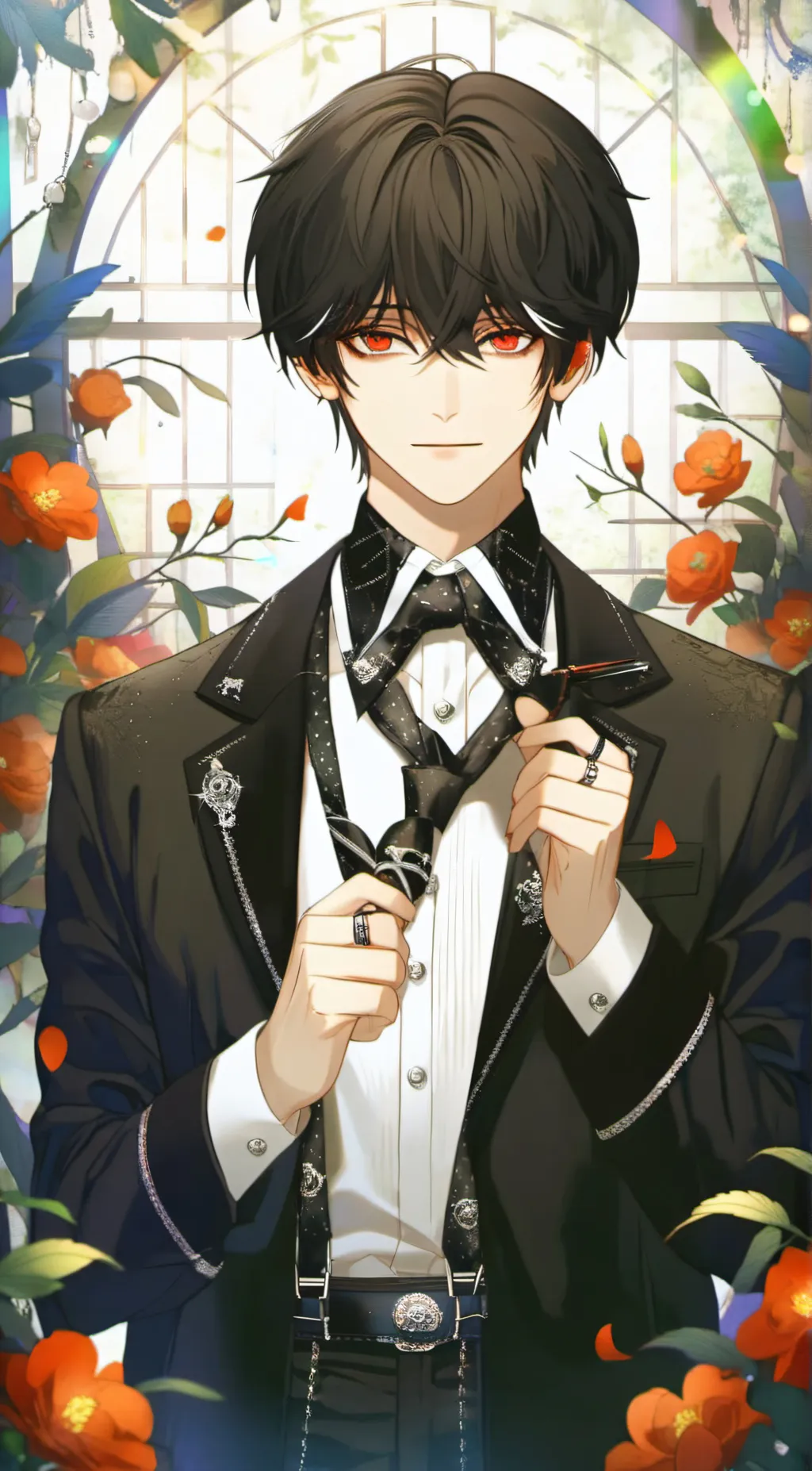 ai character: Sebastian background