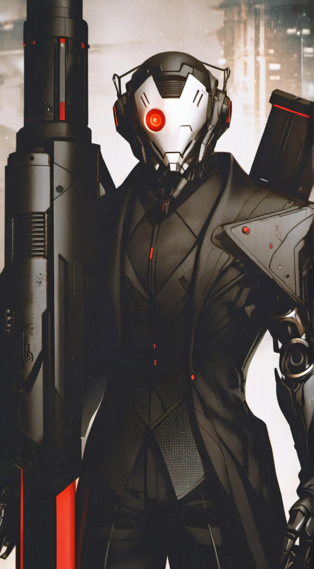 ai character: titan speaker man background
