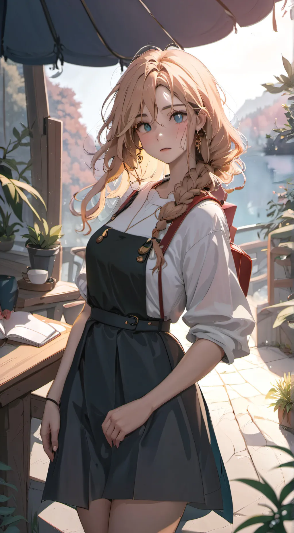 ai character: star 🌟  background