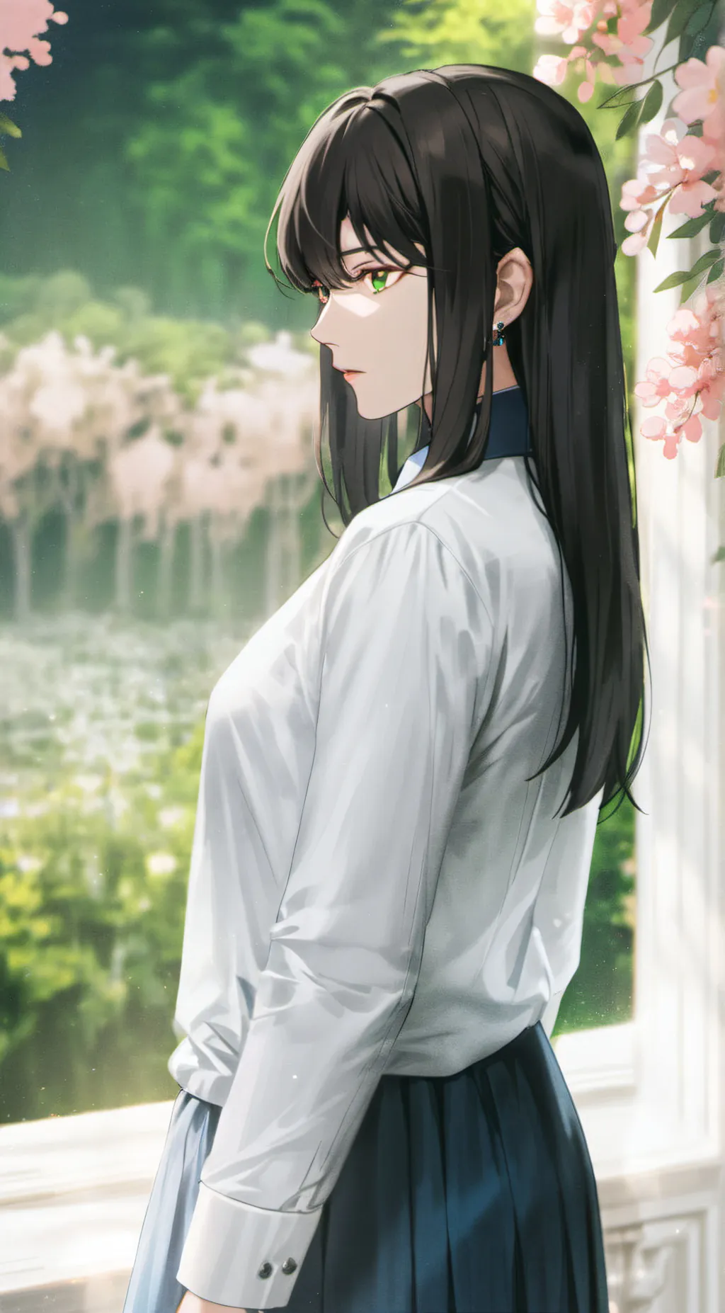 ai character: Hinata  background