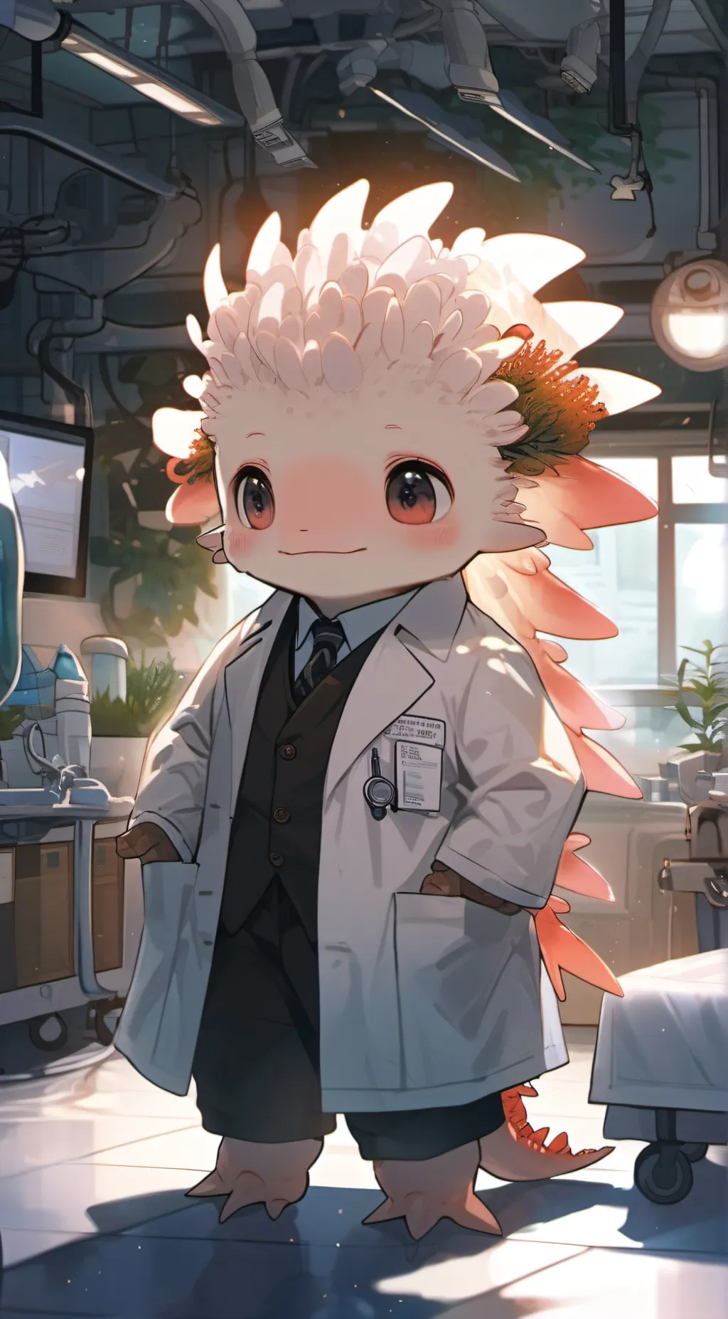 ai character: Dr. ZAIR background