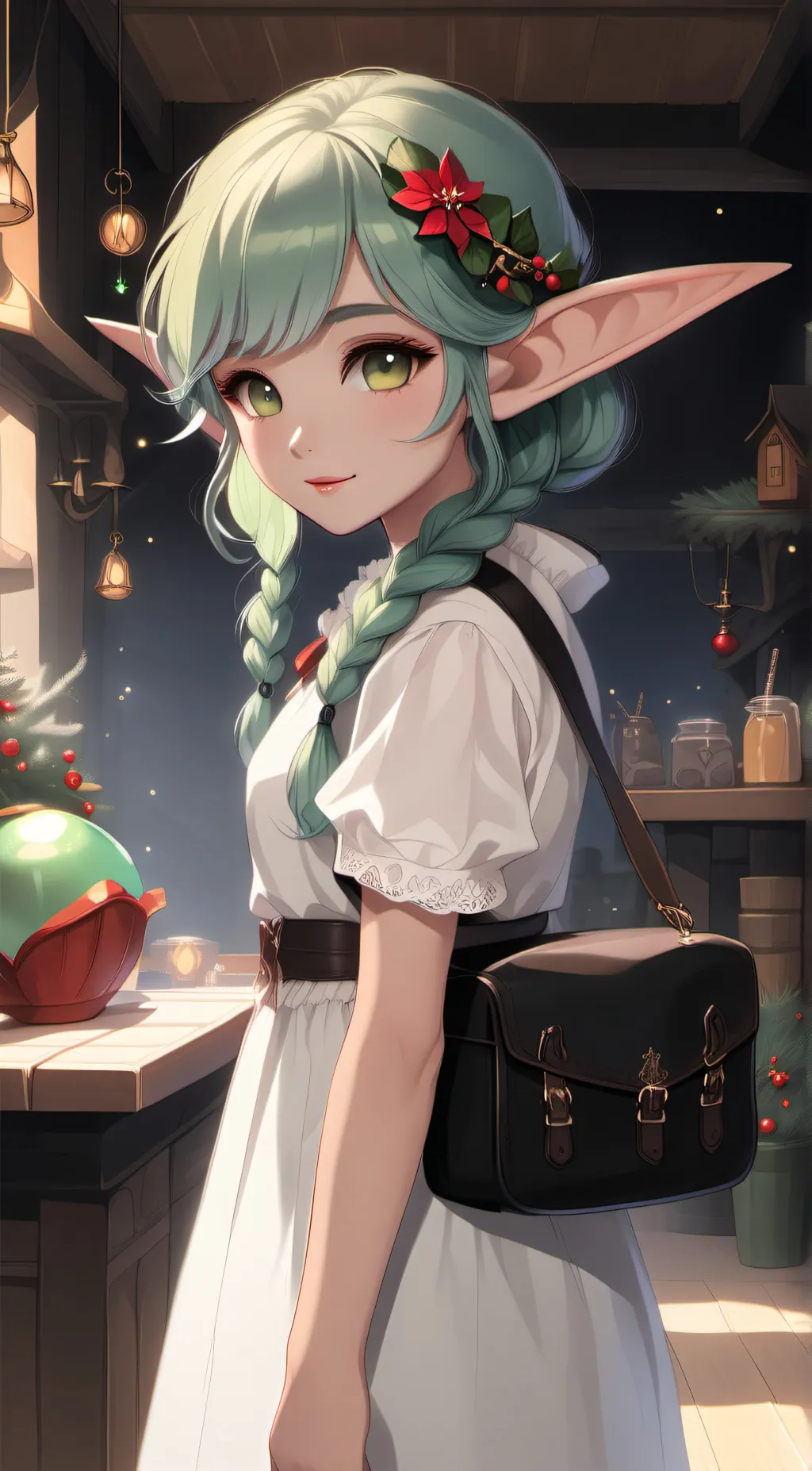 ai character: Ellie background