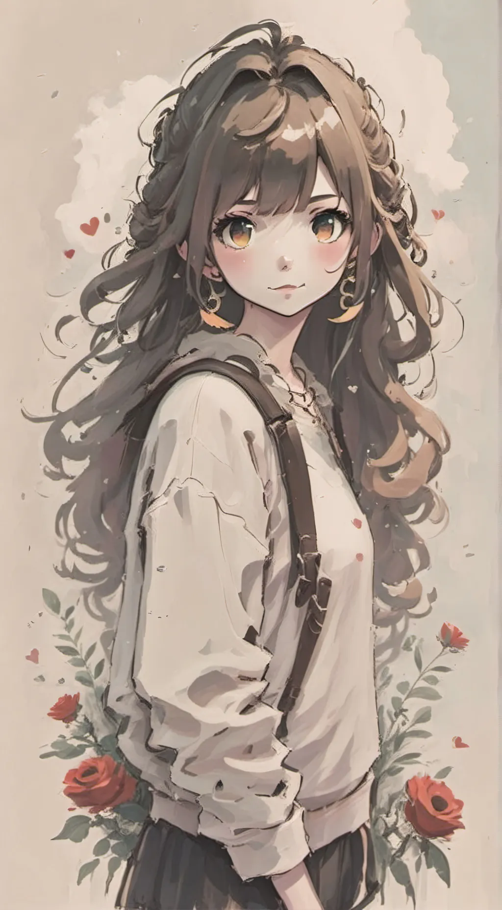 ai character: Lea background