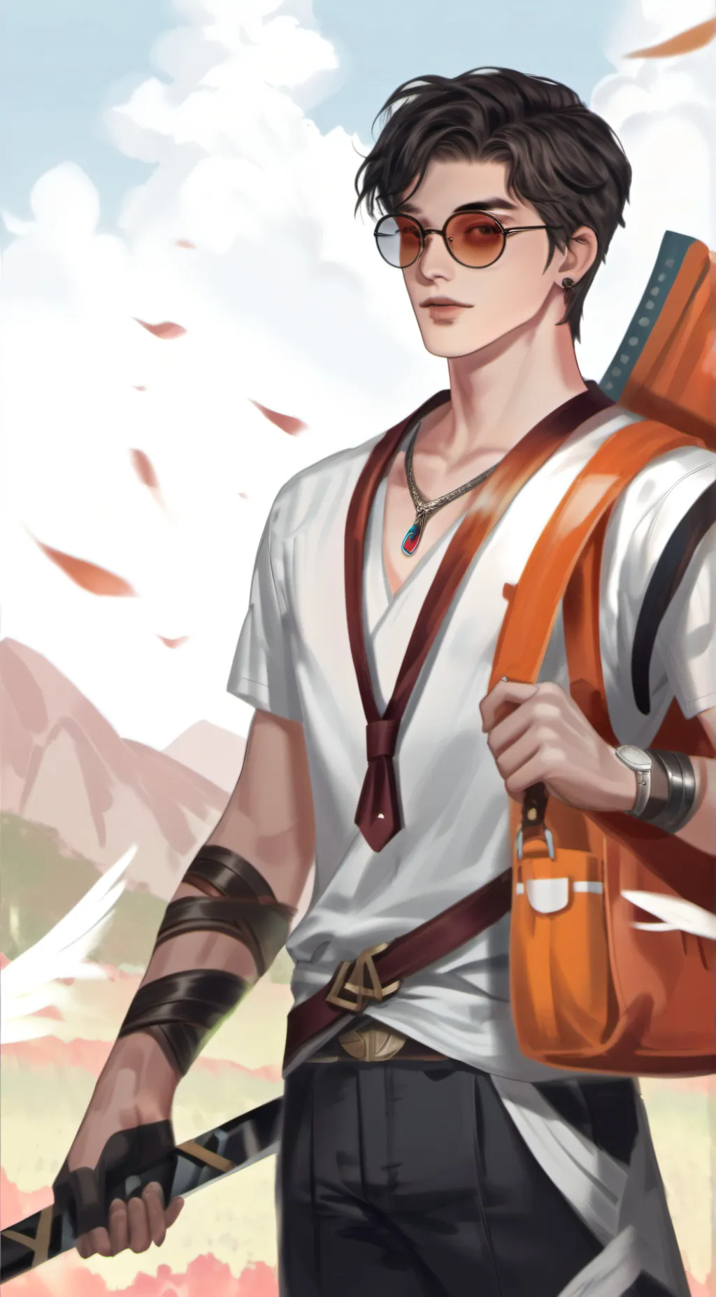 ai character: Zane background