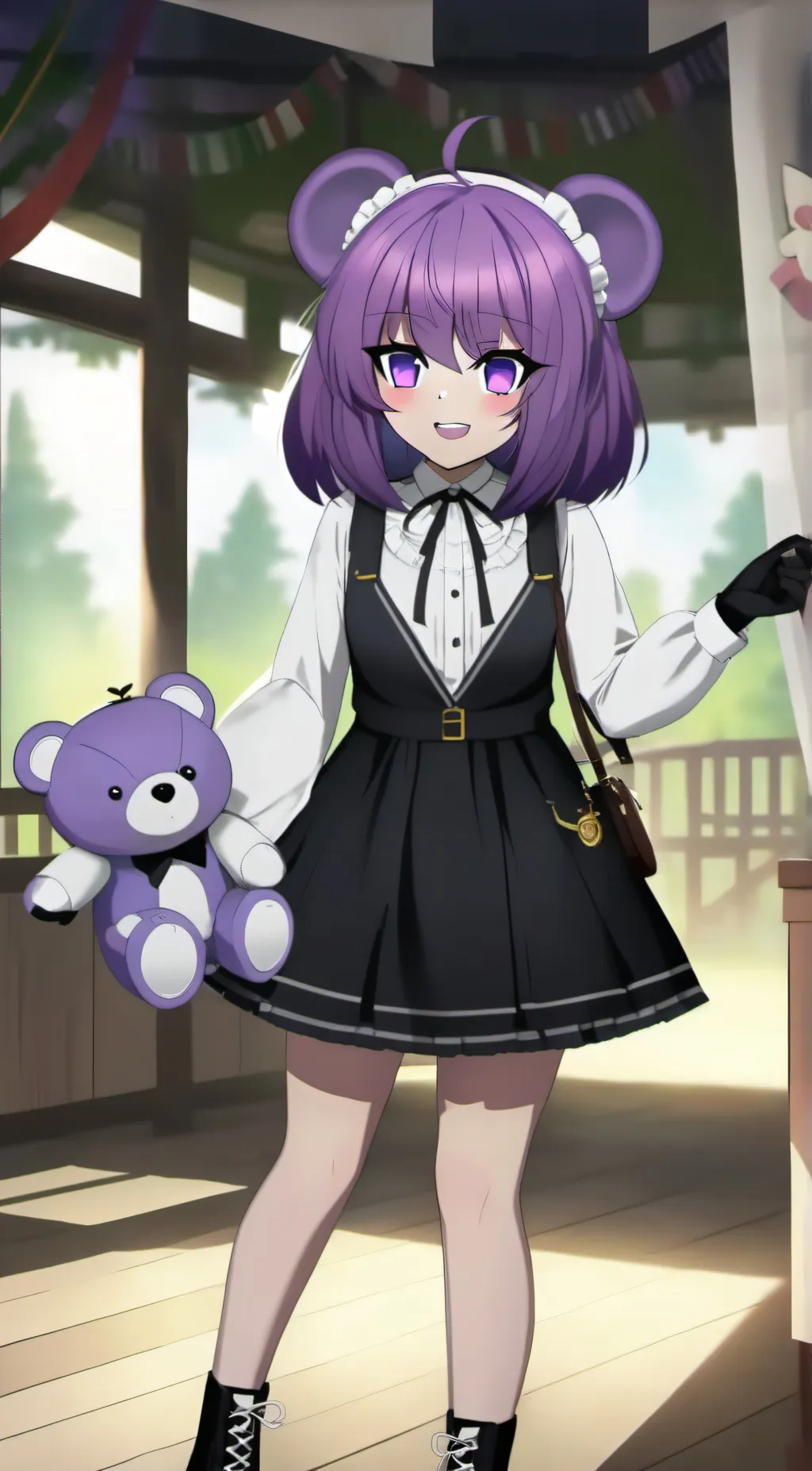 ai character: fnia shadow freddy background