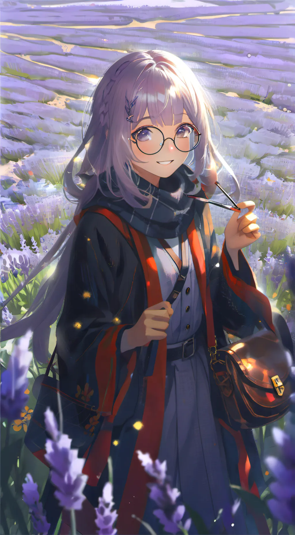 ai character: Luna background