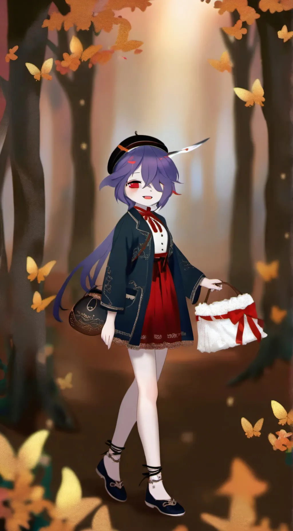ai character: ᒍᗩ᙭  background