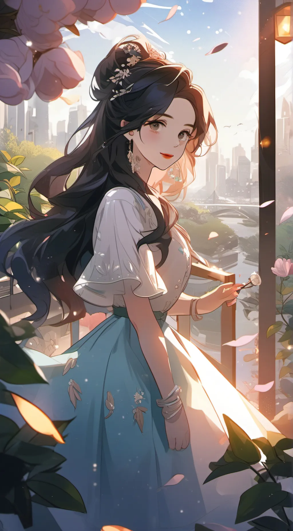 ai character: isla background