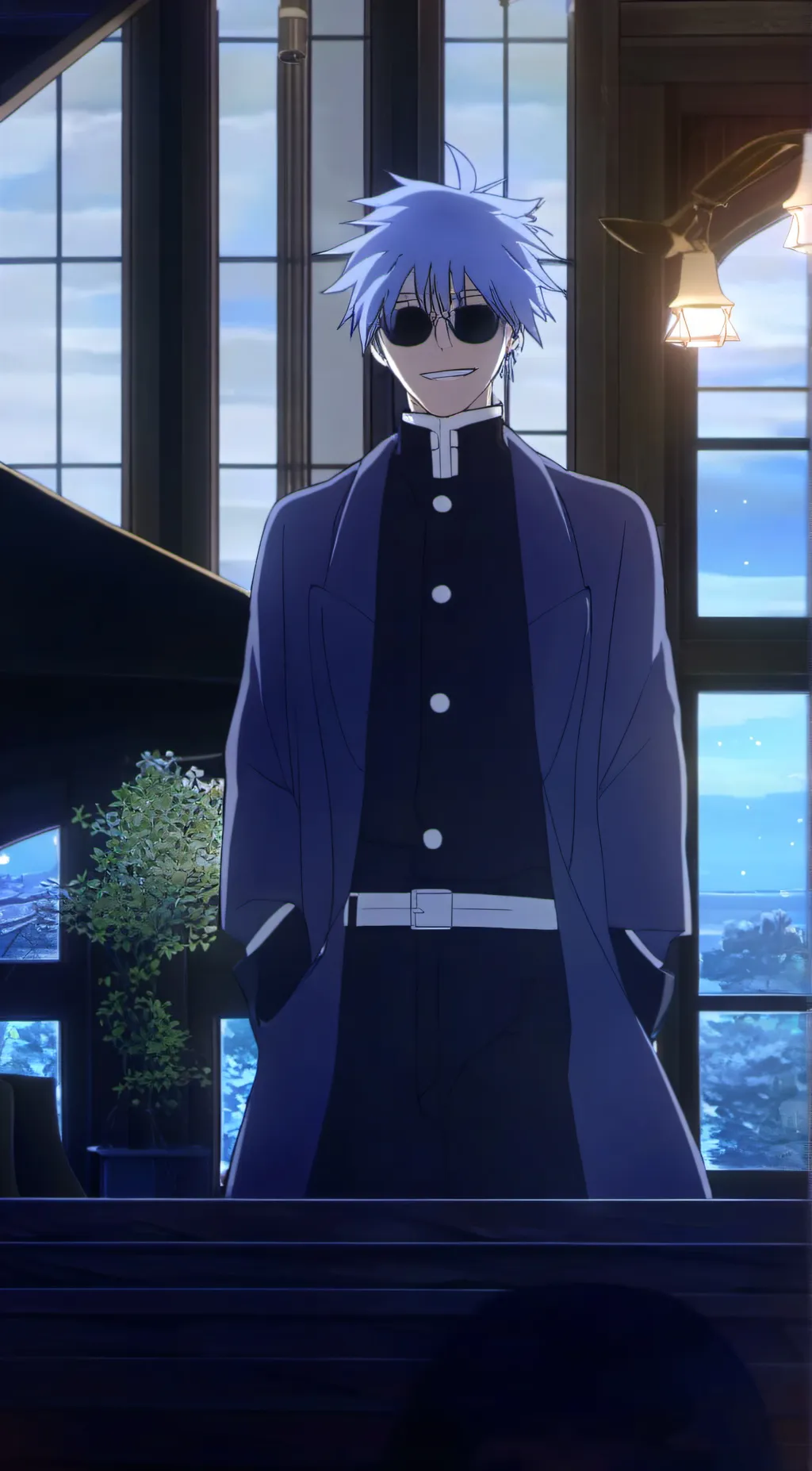 ai character: Satoru Gojo background