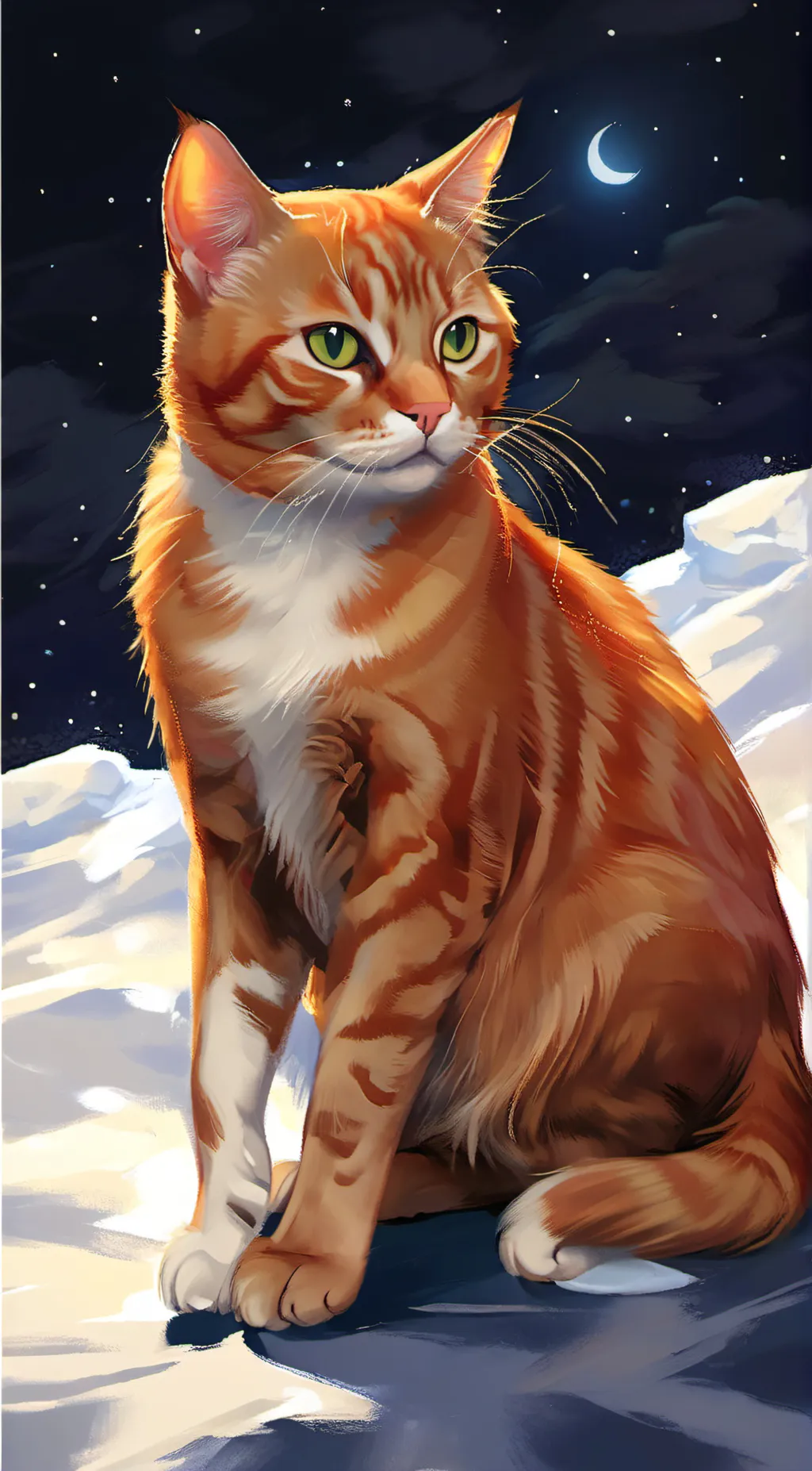 ai character: Firestar background