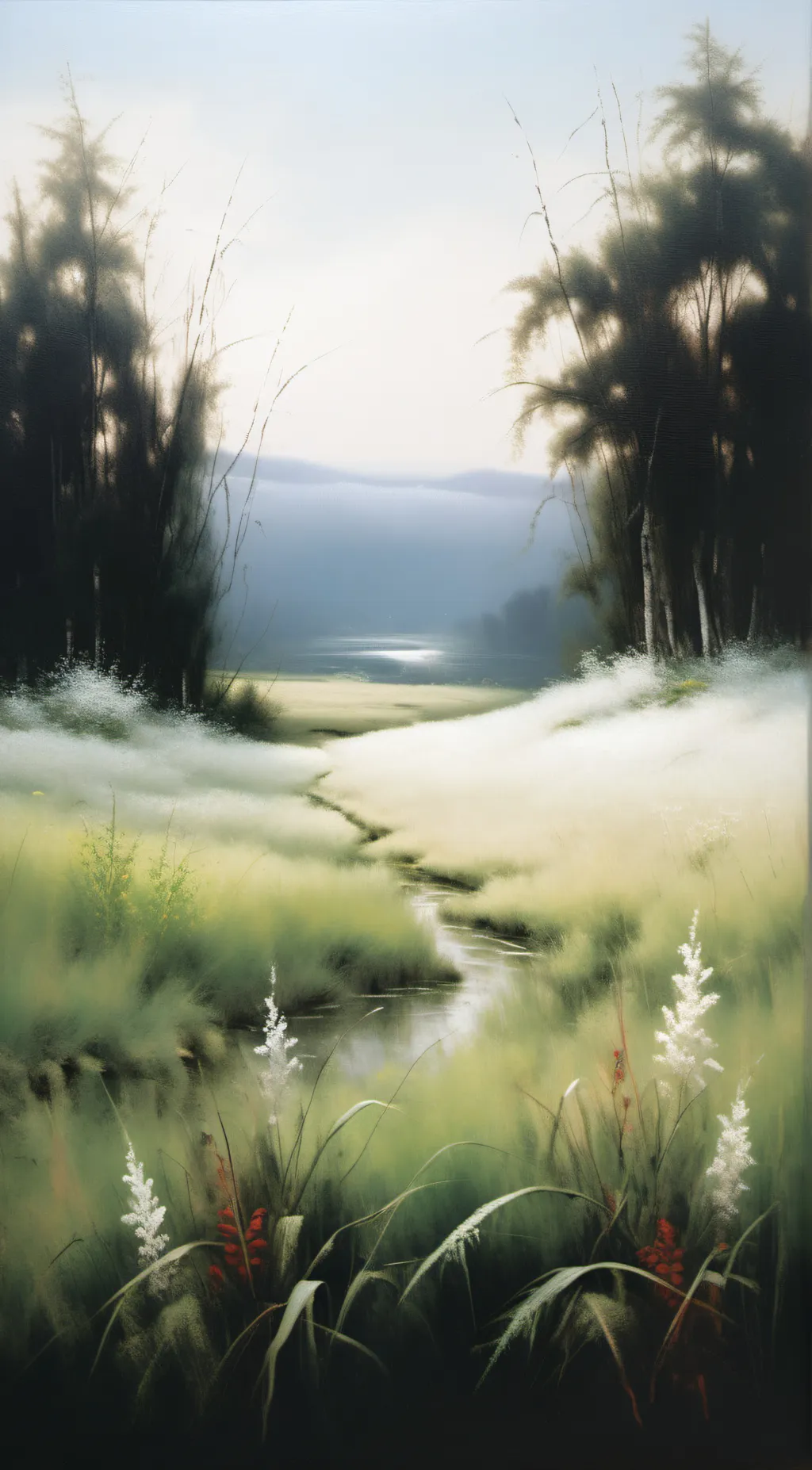 ai character: grass background