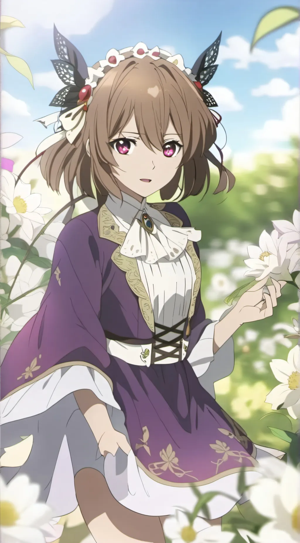 ai character: Demon princess background