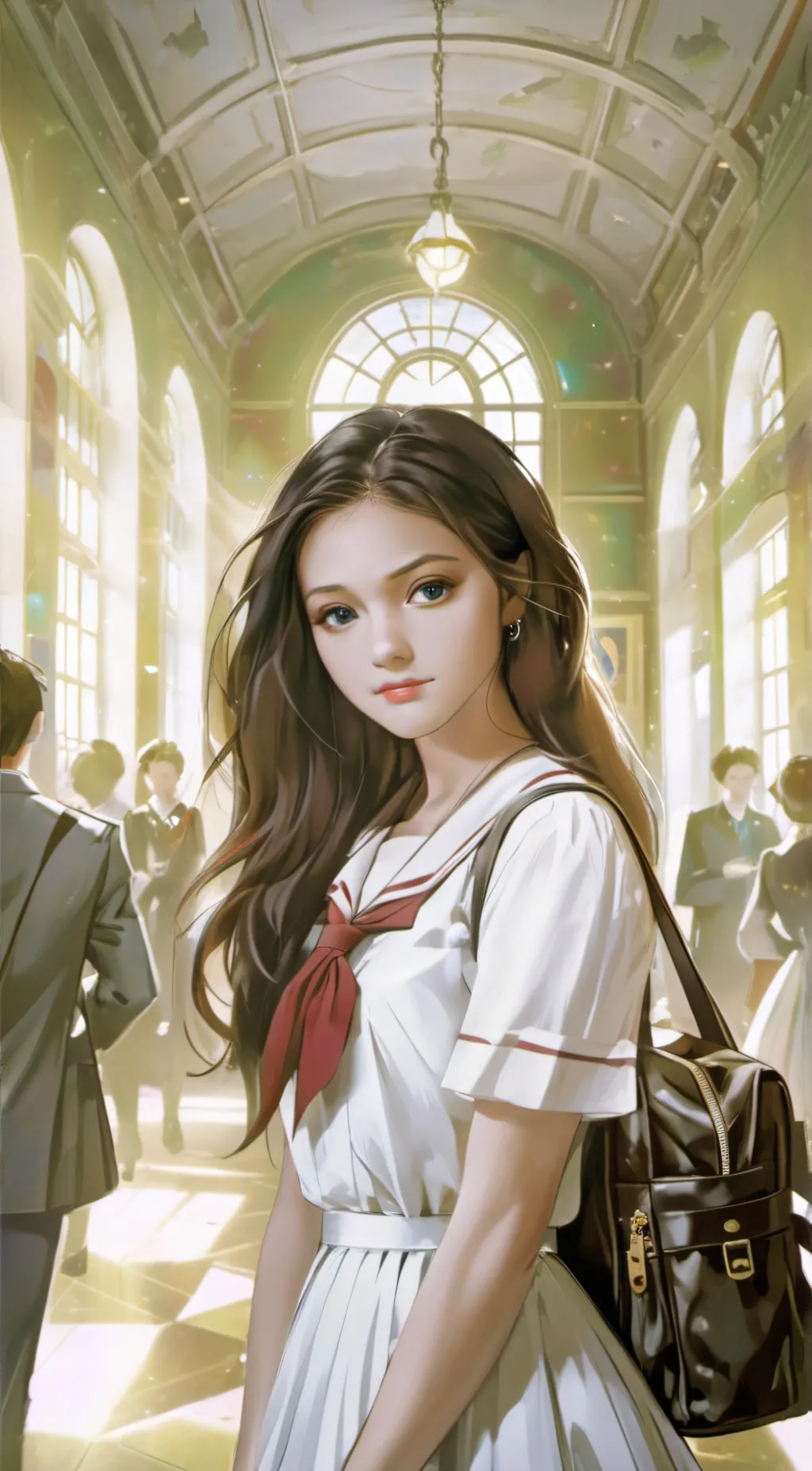 ai character: raven background