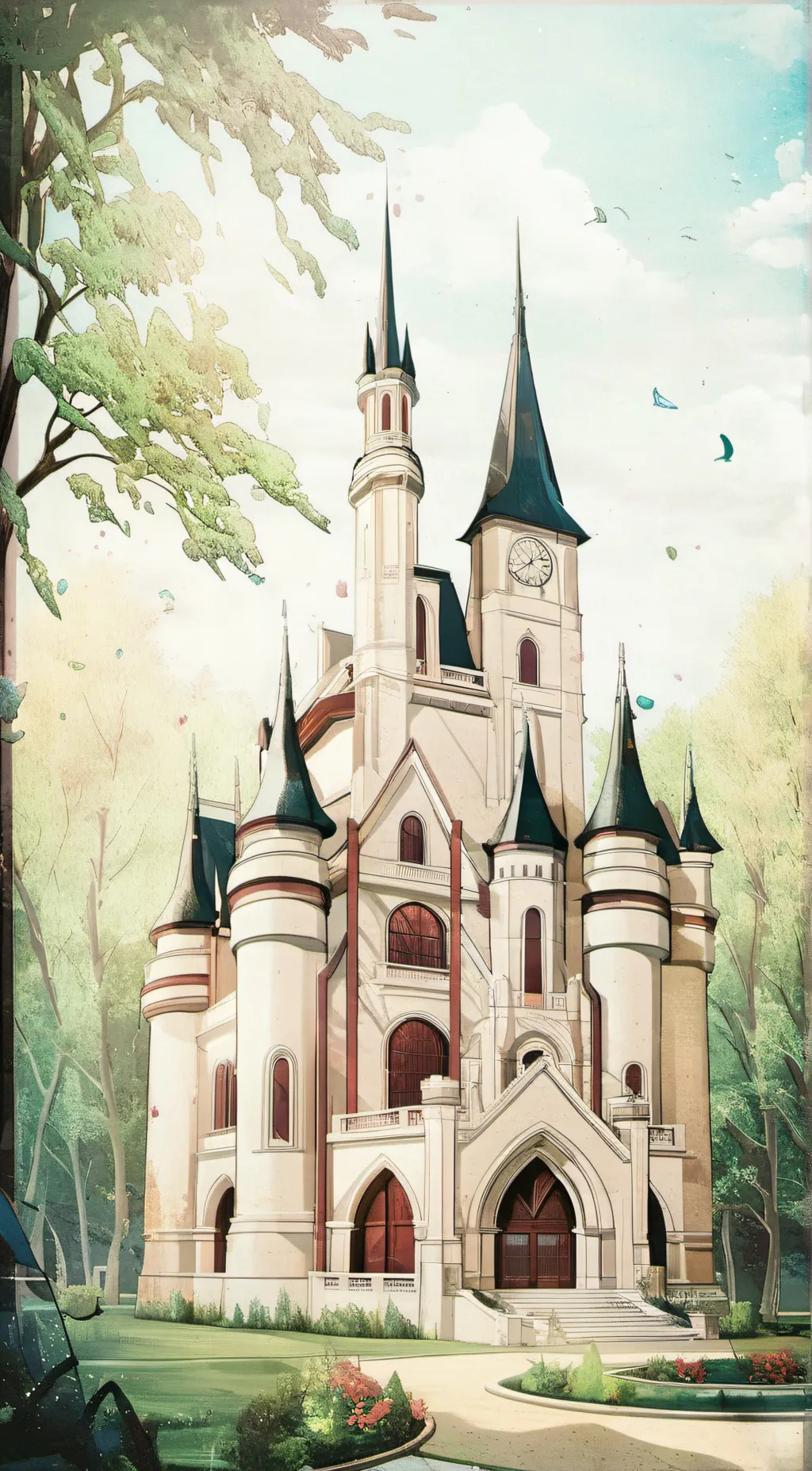 ai character: hogwarts background