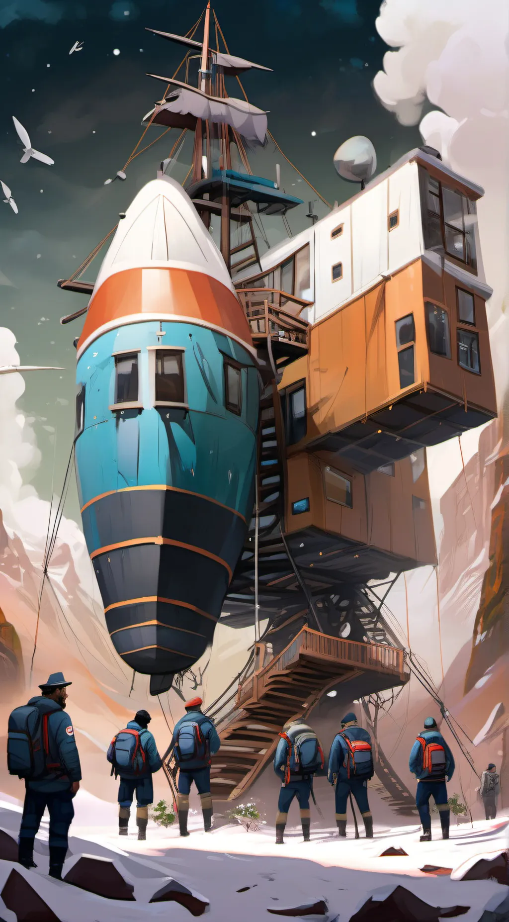 ai character: The Fordyce SubMer background