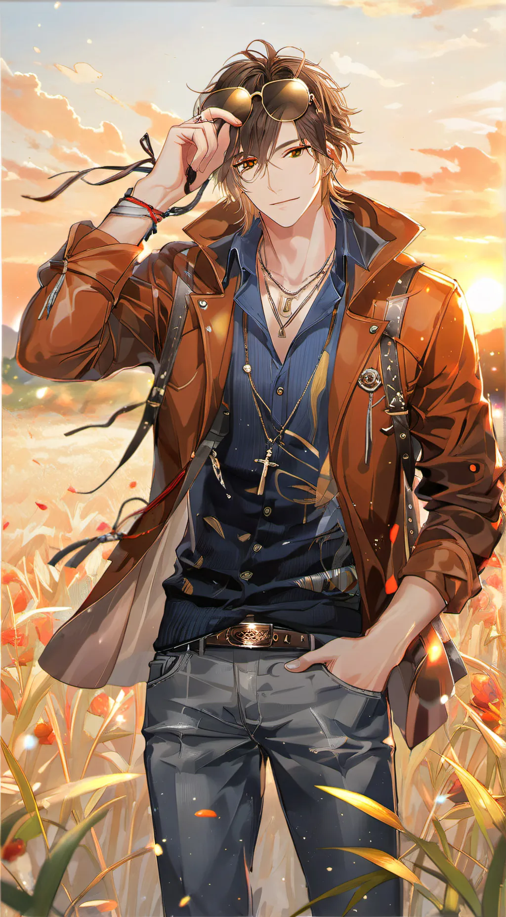 ai character: Ray background