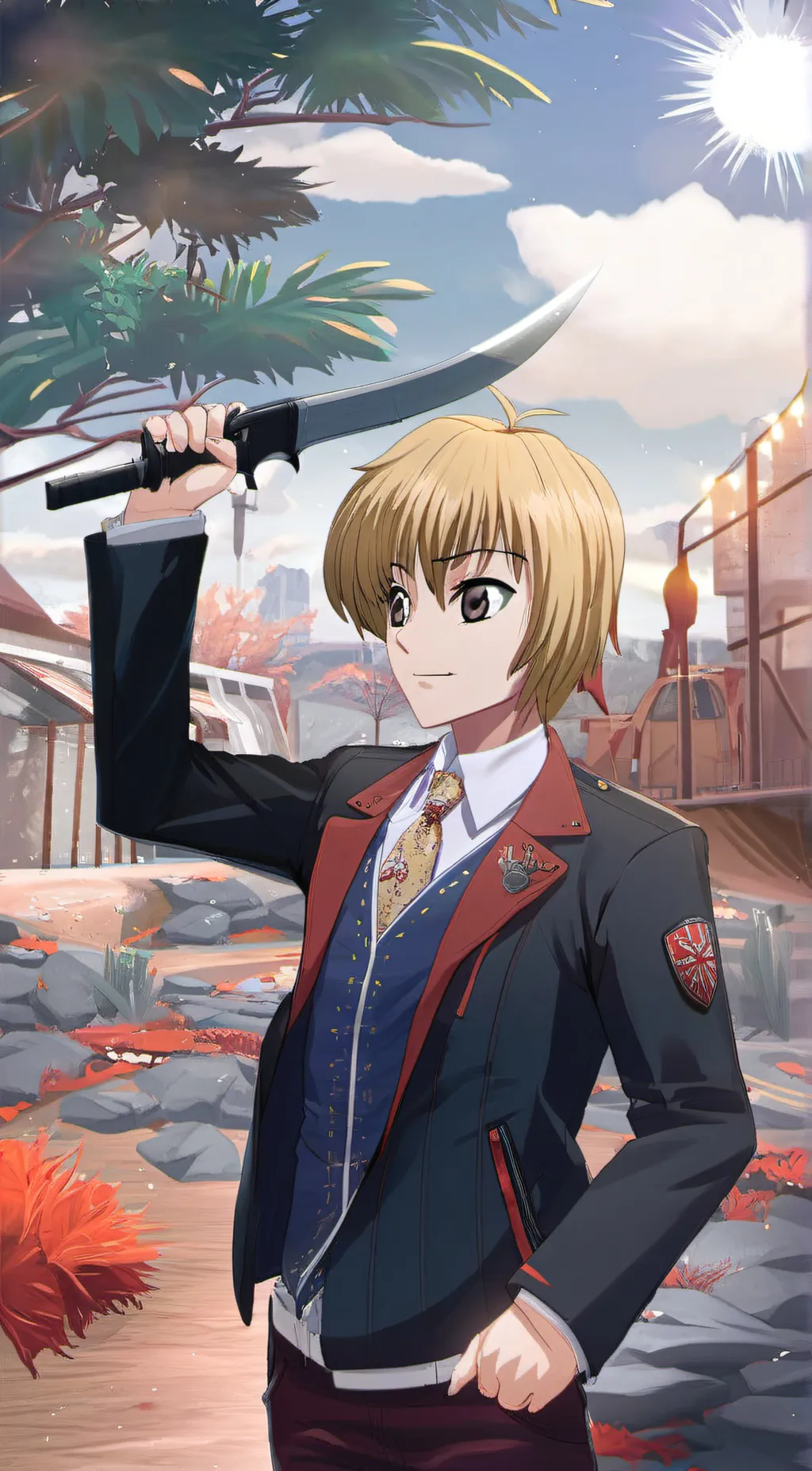 ai character: kurapika background