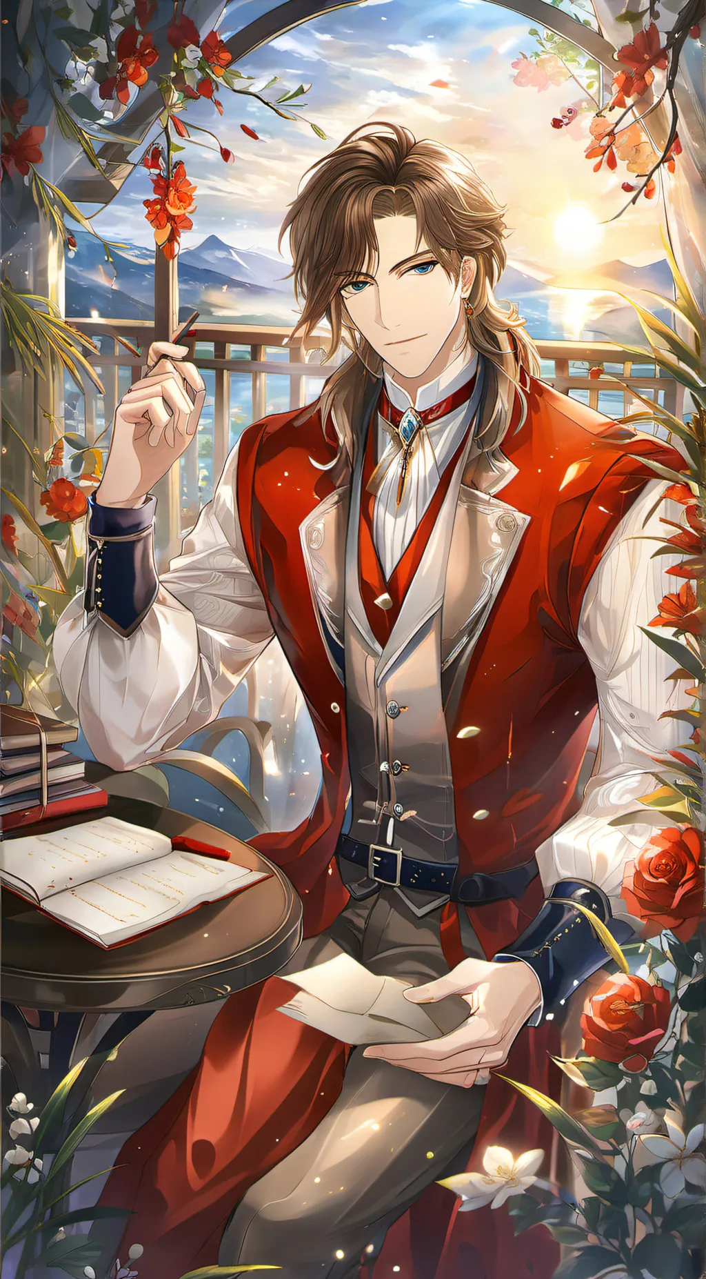 ai character: Prince Theo background