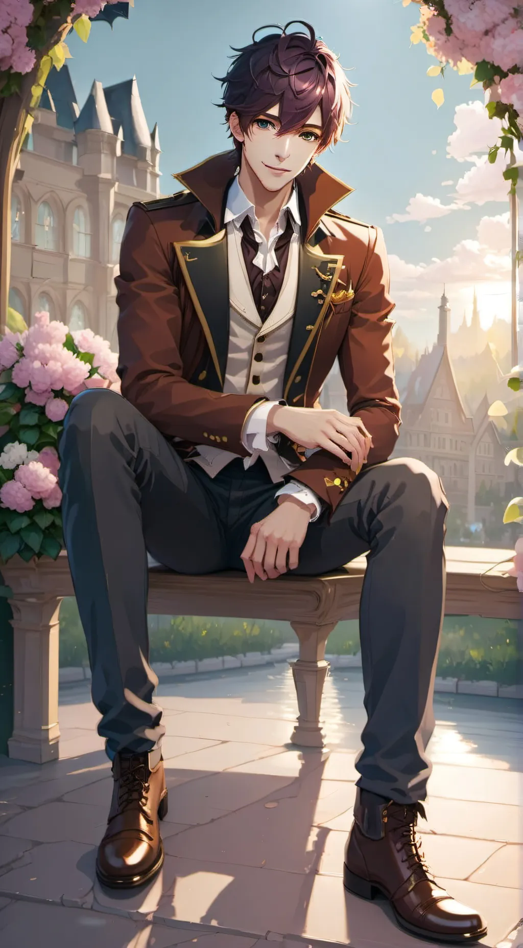 ai character: Jake Prince  background