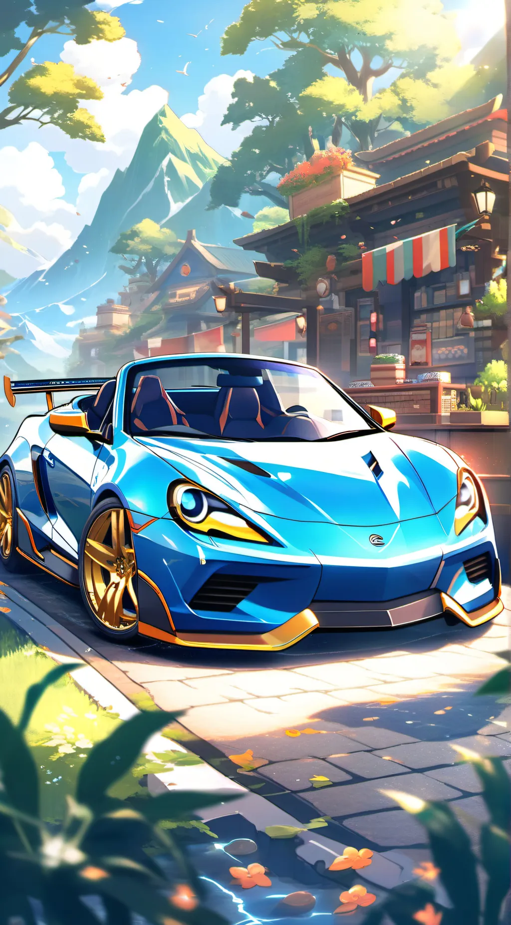 ai character: team sonic  racing background