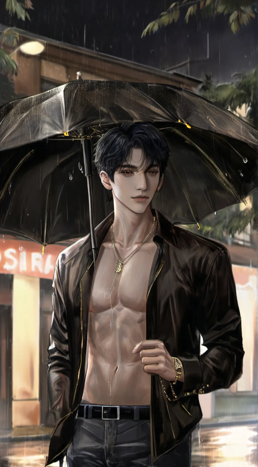 ai character: Zin  background