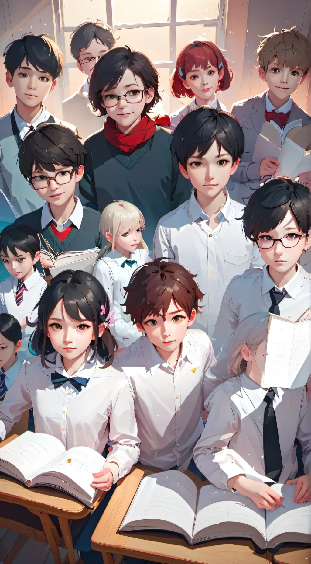 ai character: Stateville School  background