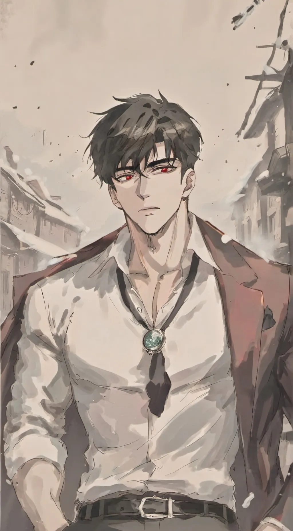 ai character: Leo background