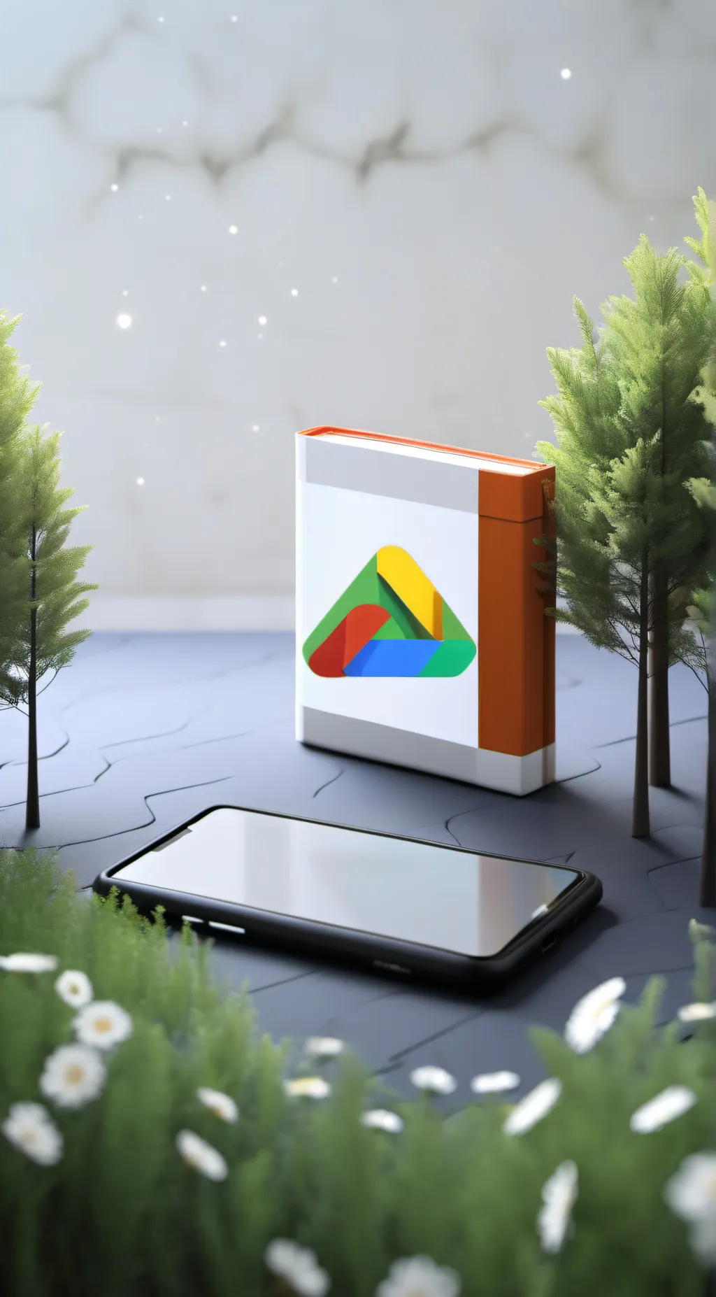 ai character: Google Play Store. background