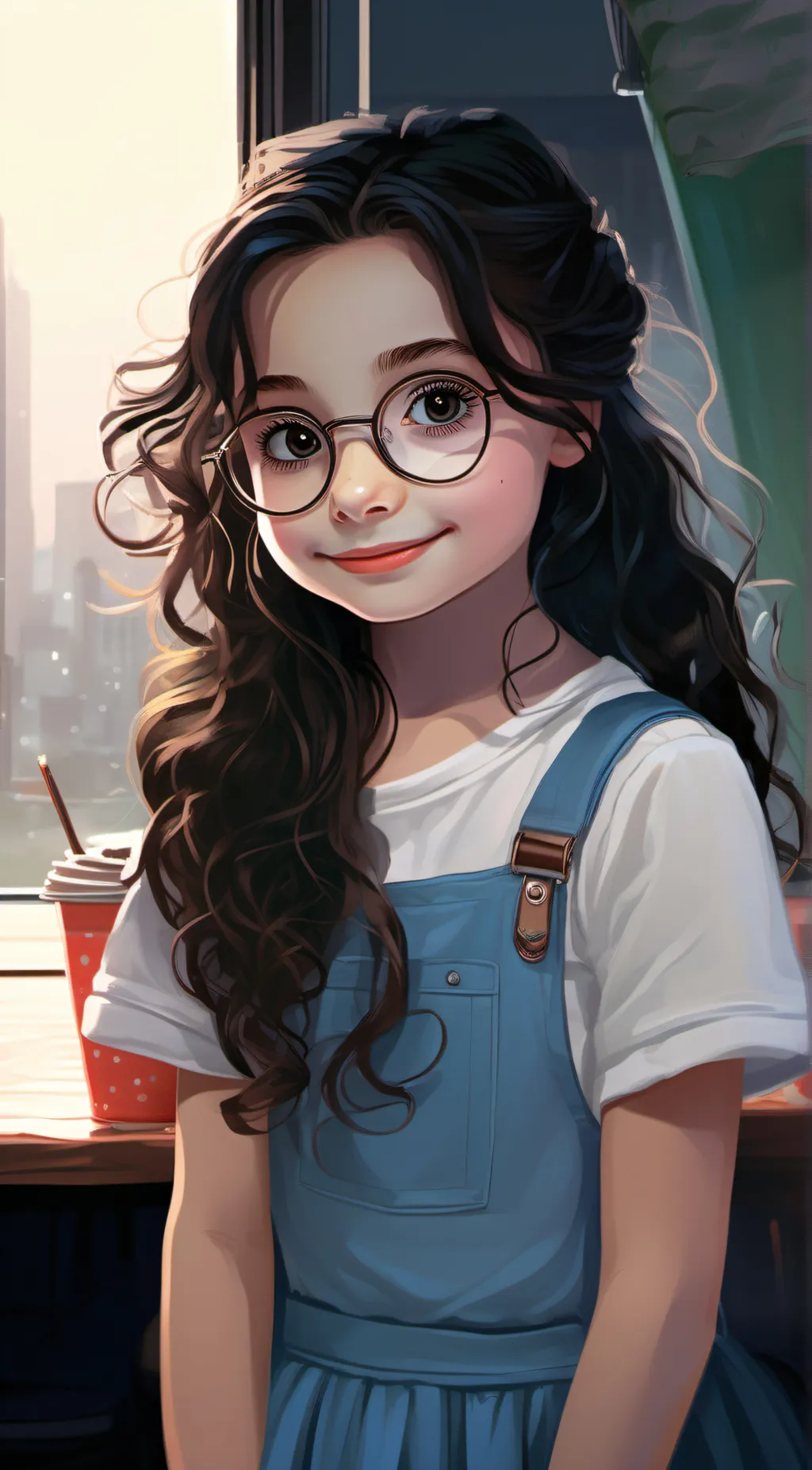 ai character: Sophia background