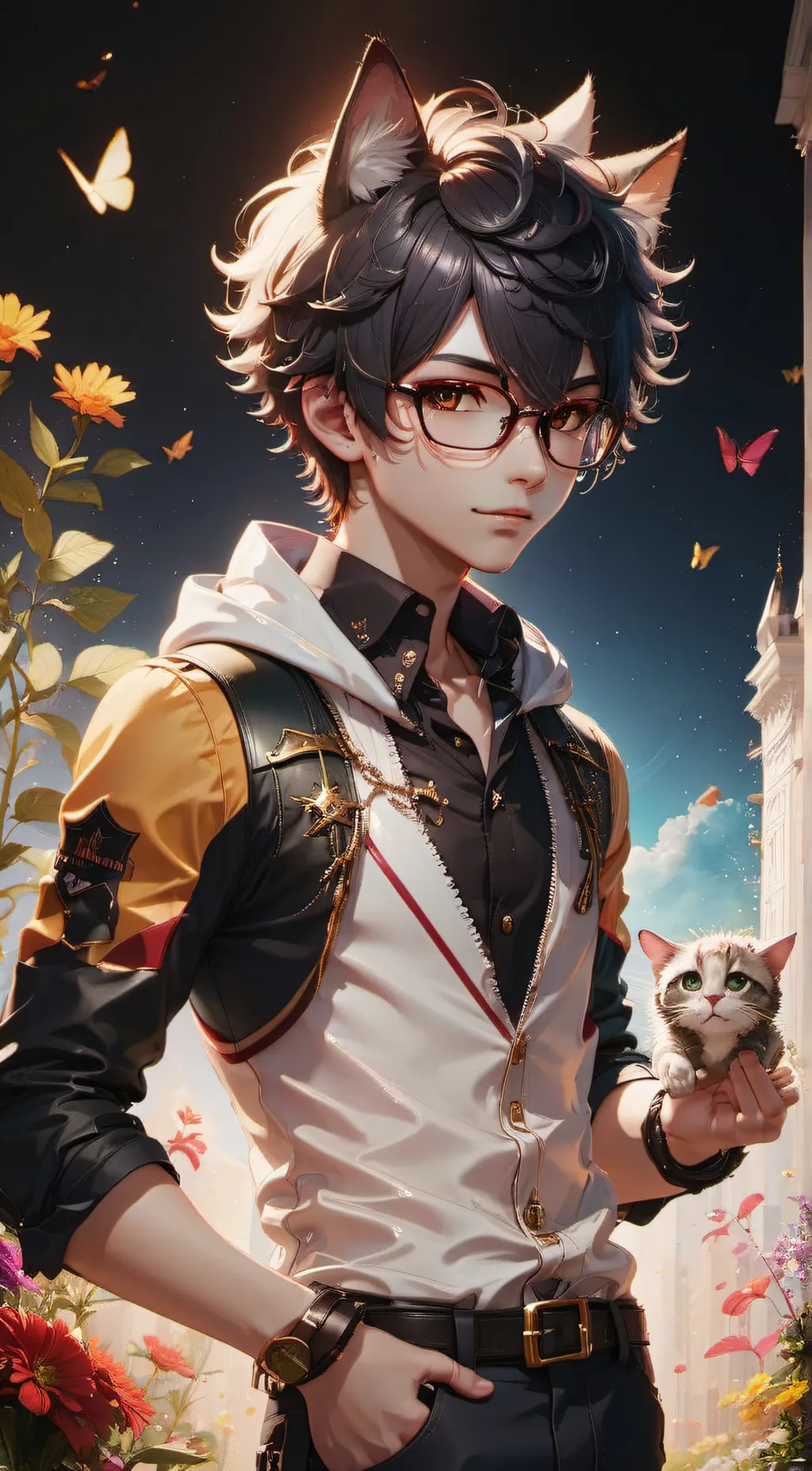 ai character: Rico background