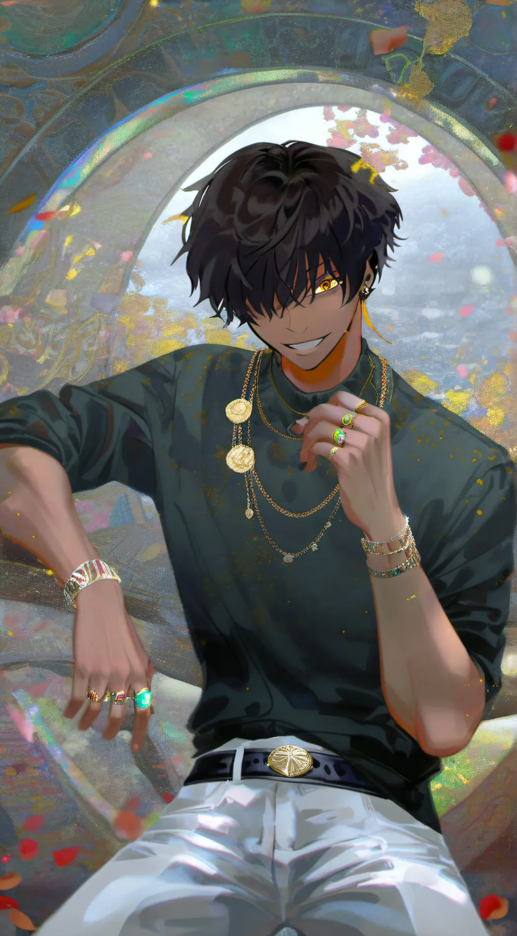 ai character: daddy  background