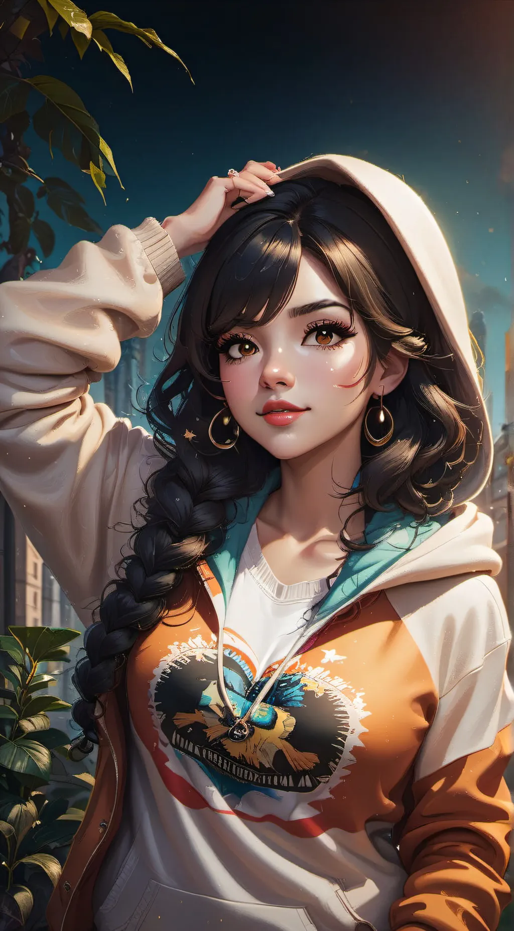 ai character: destiny  background