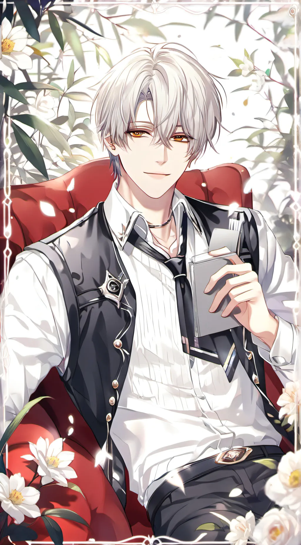 ai character: Damian background