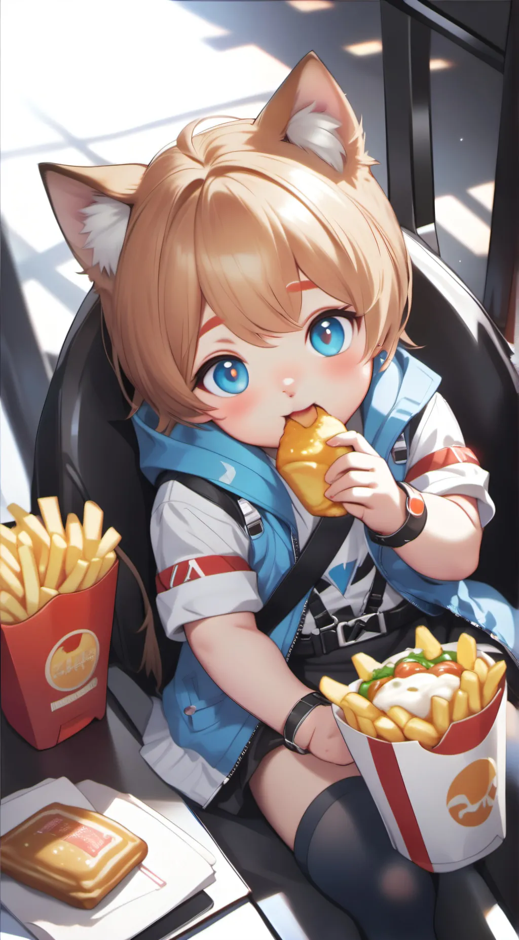 ai character: LeeCone background