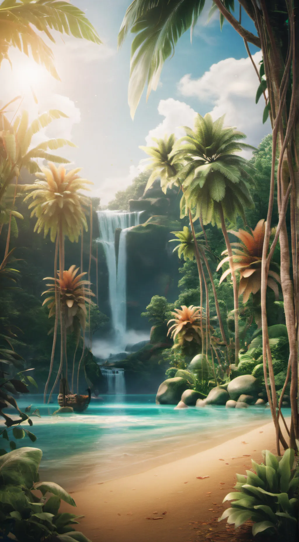 ai character: Jumanji  background