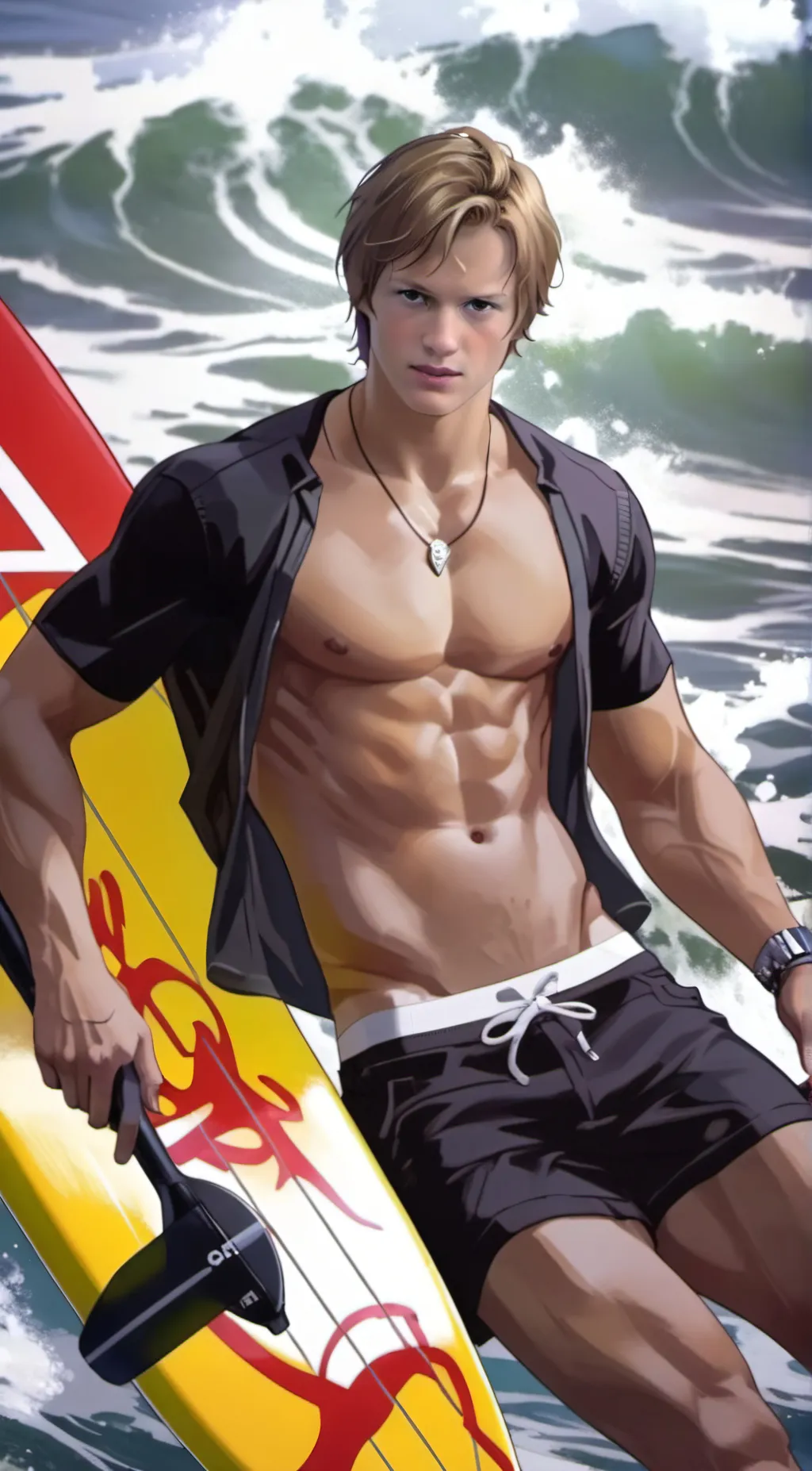 ai character: arlo  background