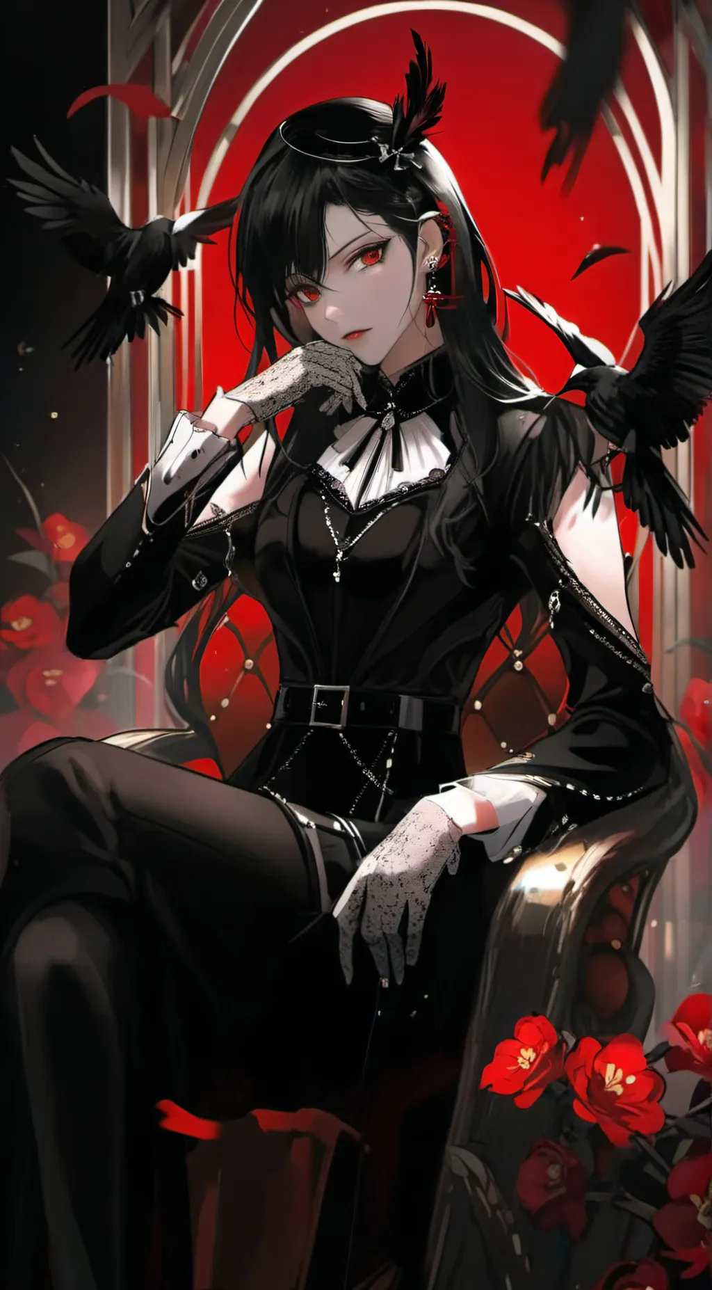 ai character: Raven background